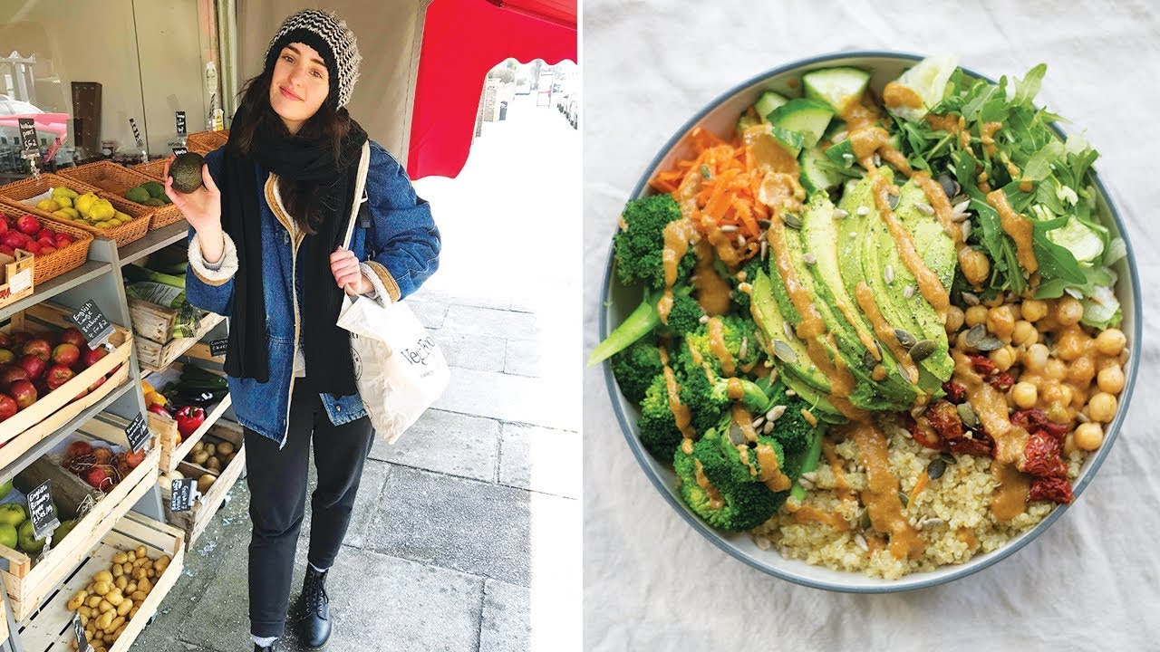 WHAT I EAT IN A DAY | COME FOOD SHOPPING WITH ME & GROCERY HAUL