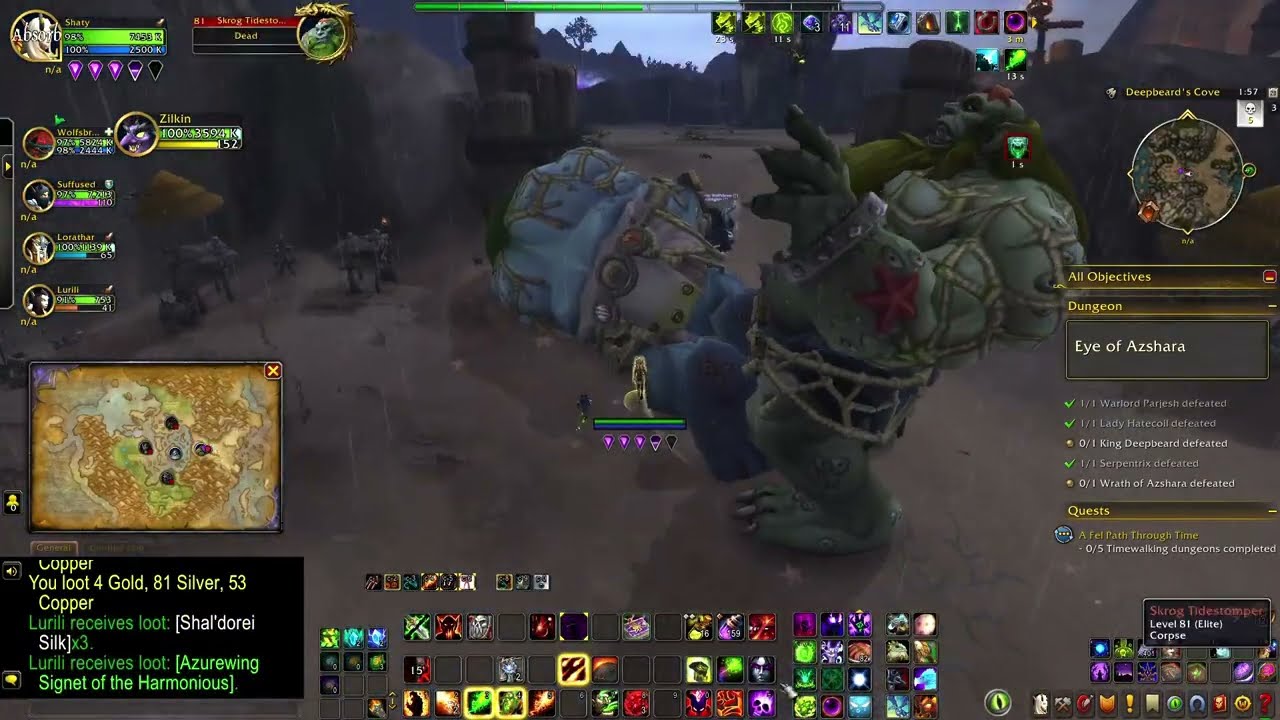 WoW Dungeon | Eye of Azshara (Timewalking - Legion) - The War Within