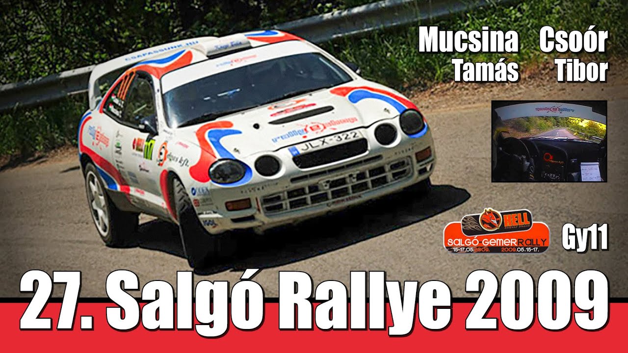 Mucsina Tamás - Csoór Tibor  Gy11  27. Hell Energy Drink Salgó-Gemer Rally 2009 - RallyeShop.hu