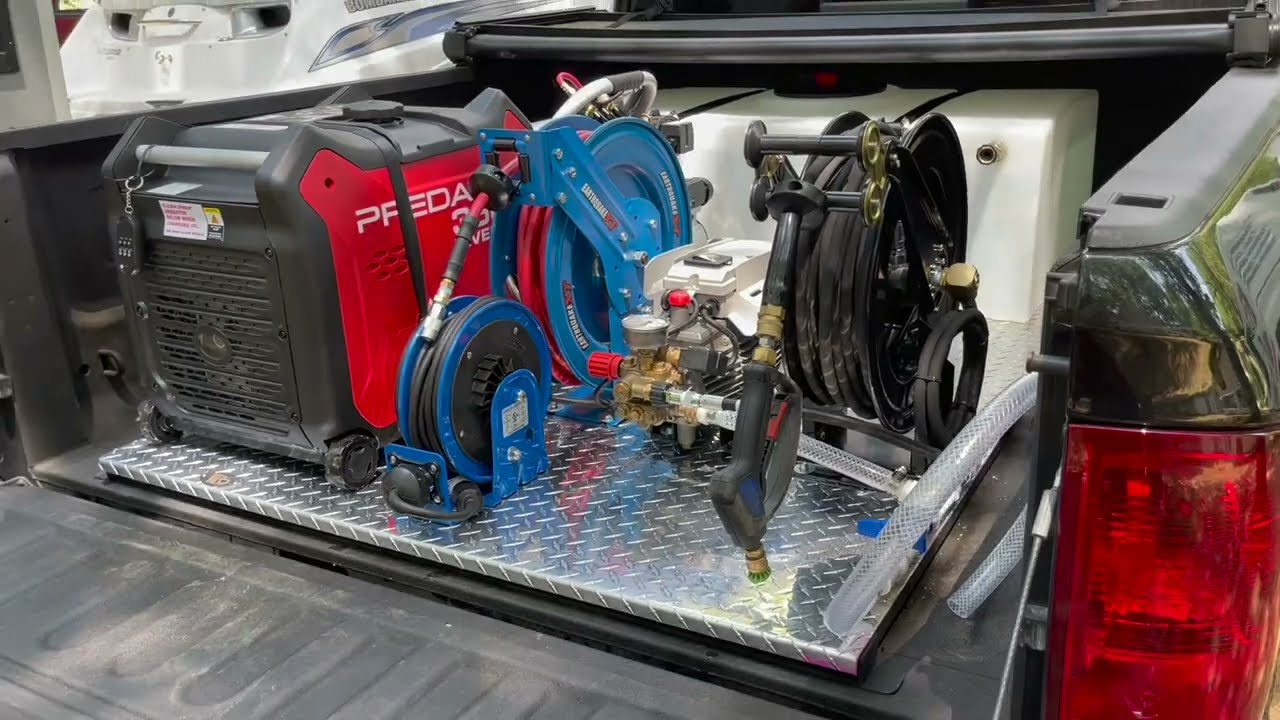 New Mobile Detailing Setup low Profile Dodge ram 1500   HD 1080p