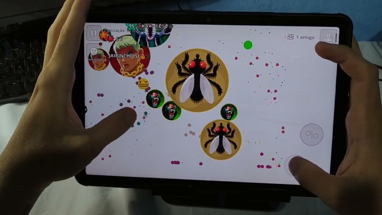 [🔥Handcam] DUO vs ALL TIME - Agar.io Mobile