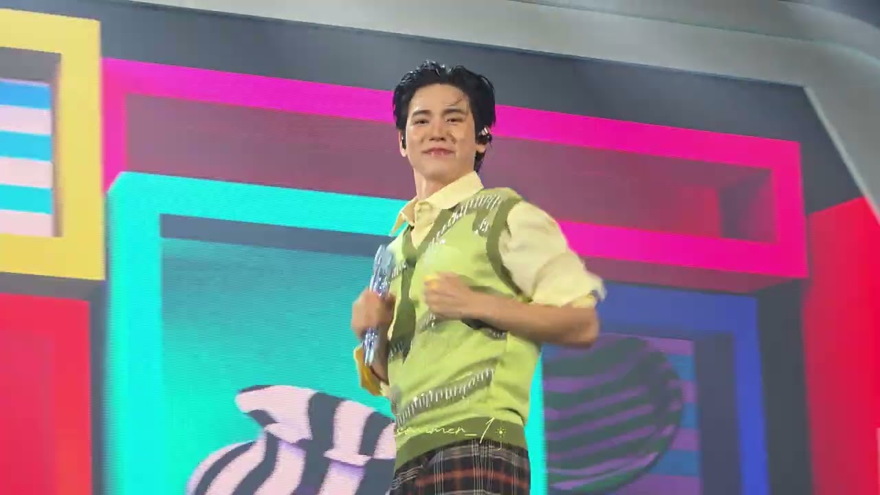 Porpor ha, Papa ha - TayNewSan fancam - #PolcaFamMeeting D1