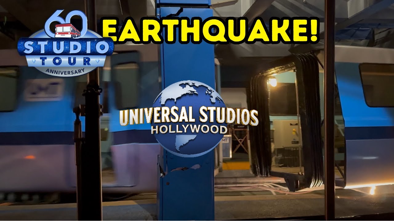 (NEW) Earthquake 4K POV | 60th Anniversary Studio Tour | Universal Studios Hollywood