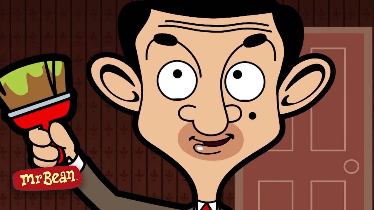 Mr Bean Paints His Apartment Bright Green | Mr Bean Animated Season 2 | Funny Clips | Mr Bean