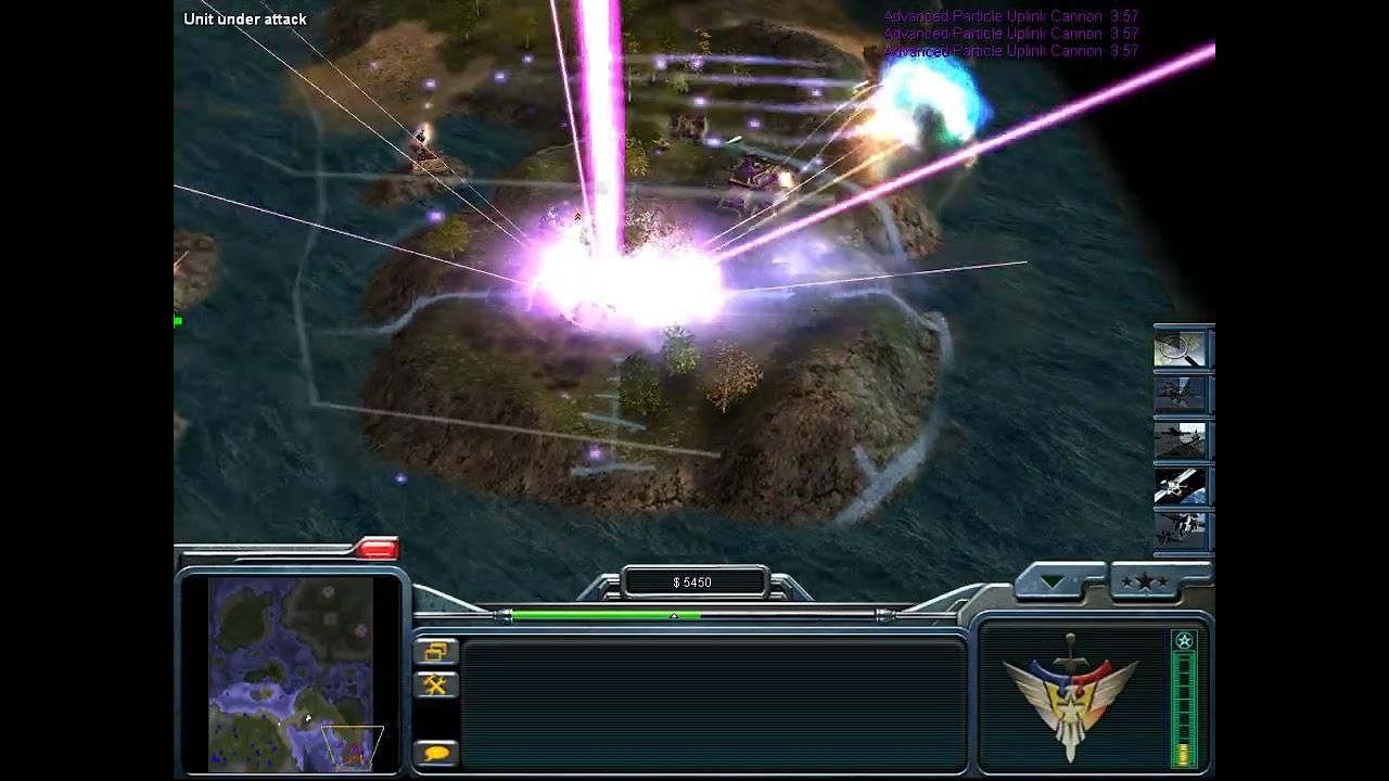 C&C Shockwave Challenge - USA Commander VS General Alexander