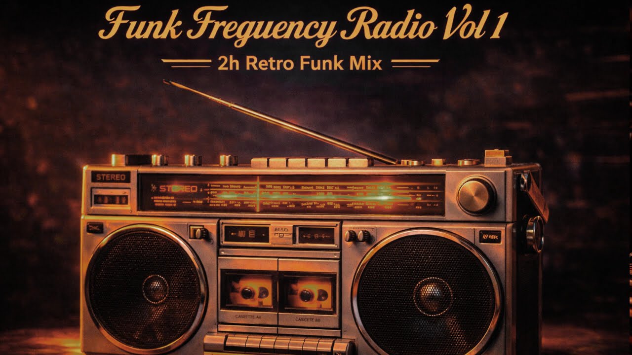 Funk Frequency Radio Vol 1 - 80s Retro Groove | 2h Funk Soul Mix