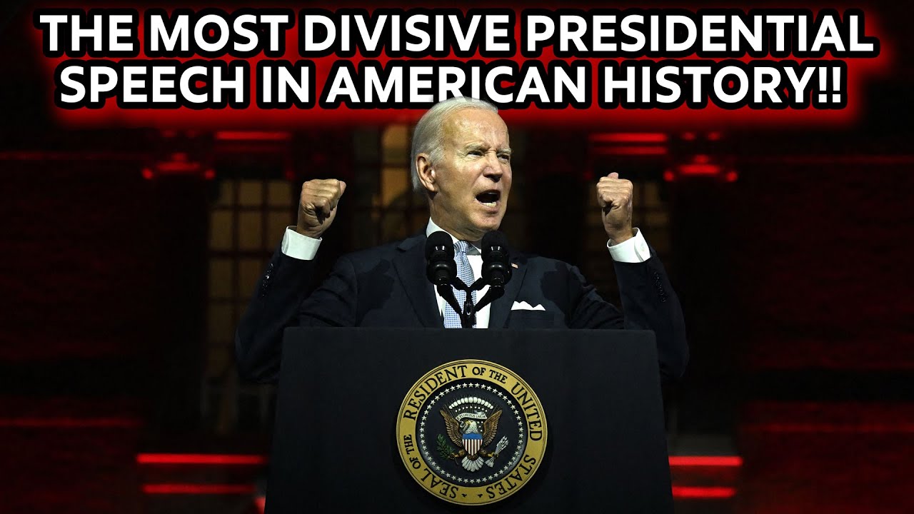 The Most Divisive Presidential Speech In American History!! (The Definitive Analysis)