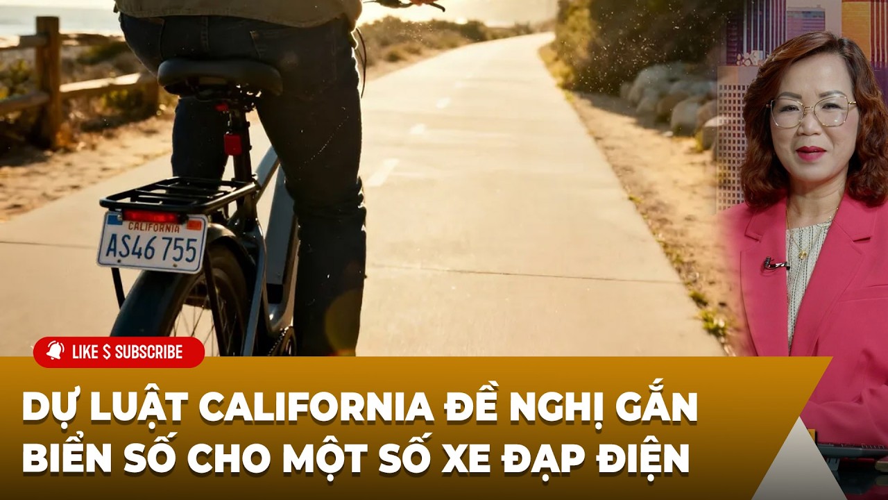Cà Phê Sáng P1 (02-20-2026) Dự luật California đề nghị gắn biển số cho một số xe đạp điện