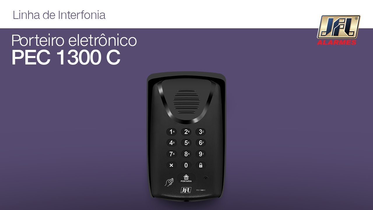 Porteiro Eletrônico PEC-1300 C