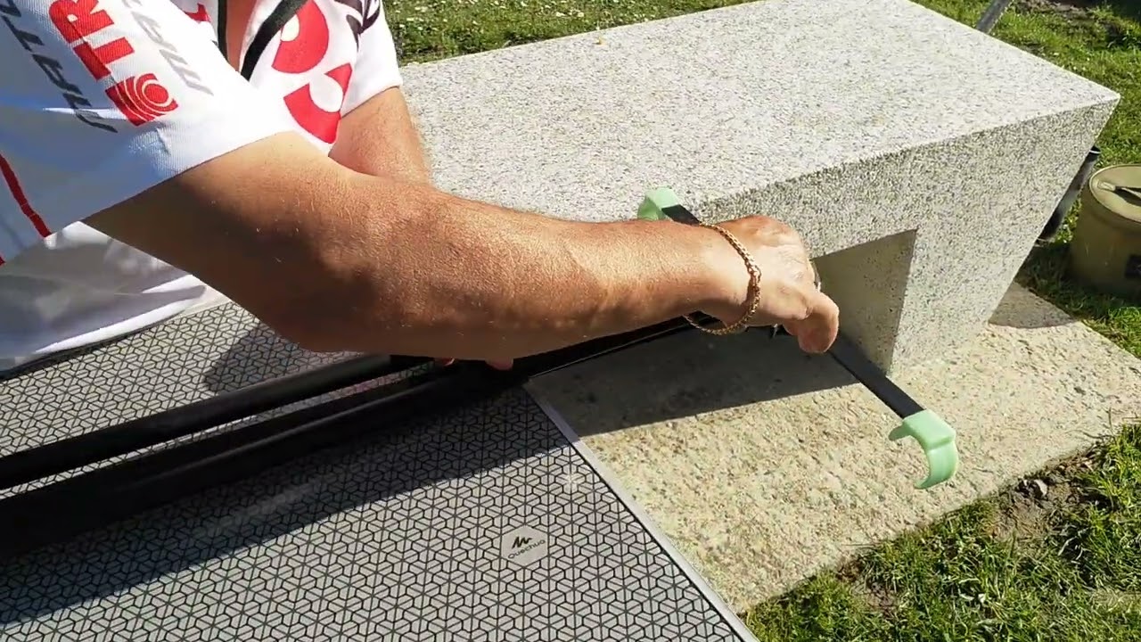 présentation du tripode trabucco xrt surf T2 Evo
