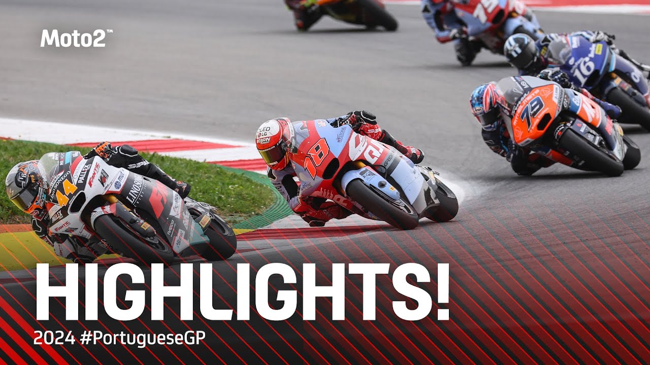 Moto2™ Race Highlights 🎉 | 2024 #PortugueseGP