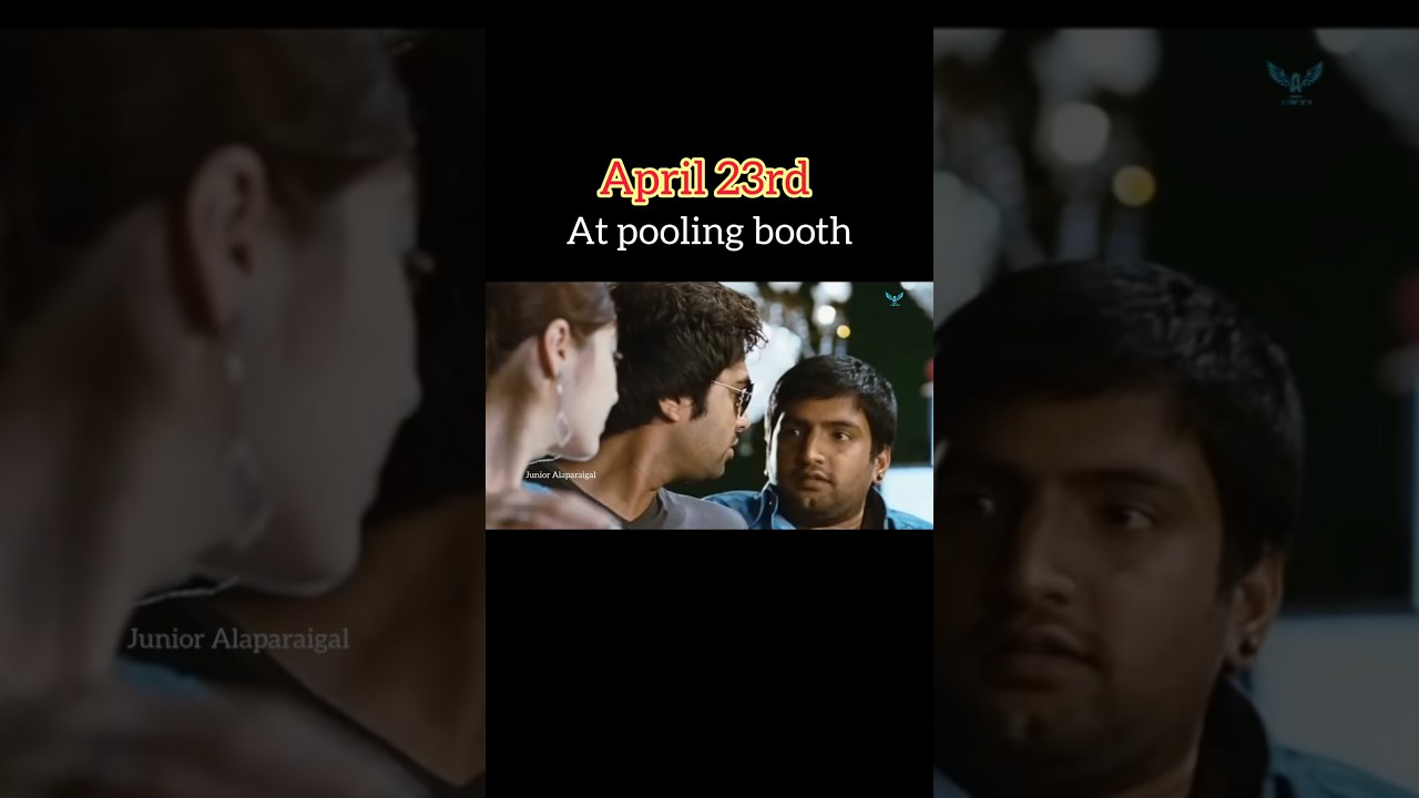 TN Election day whatsapp status tamil april 23rd 2026, election booth comedy video #tnelection2026