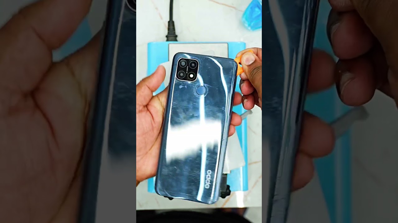 Oppo a15 back remove