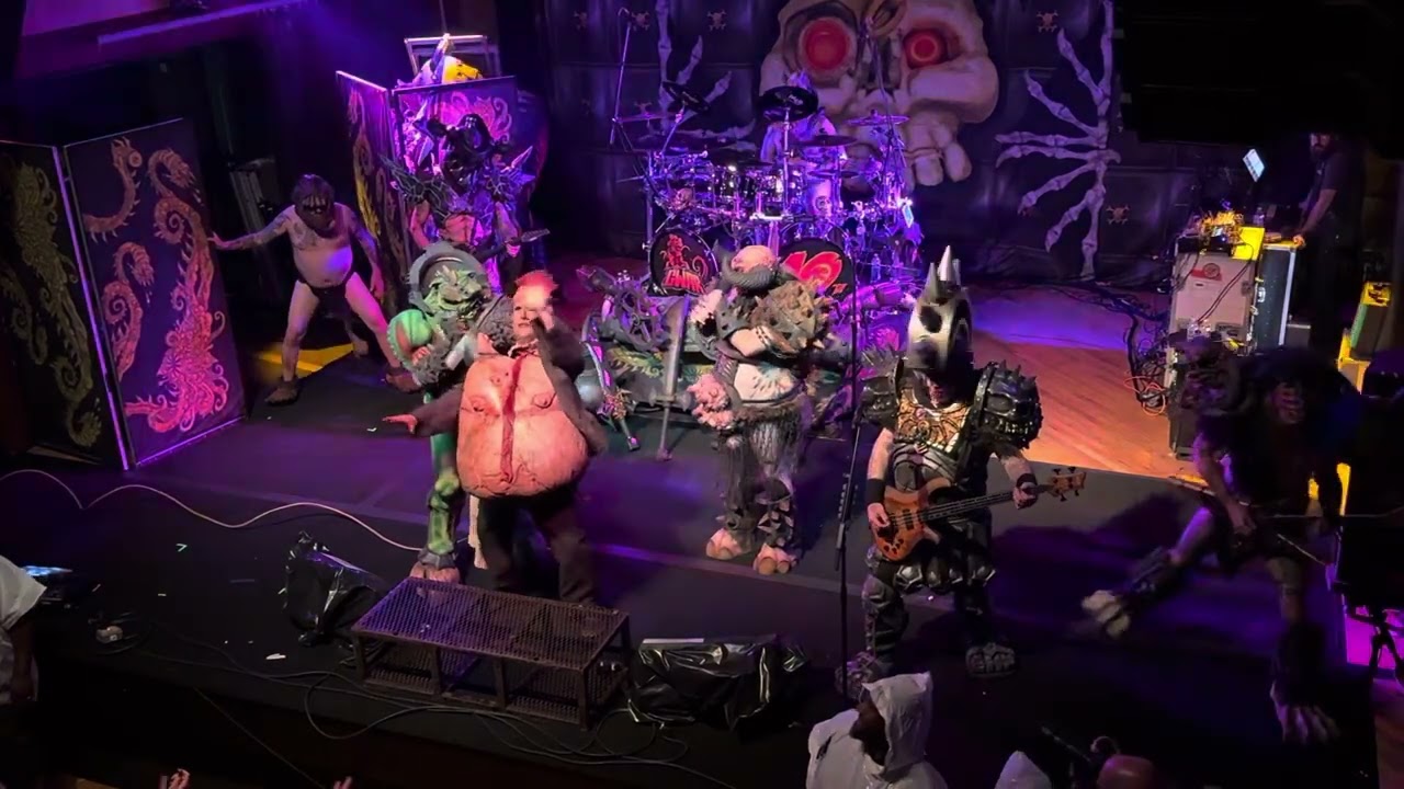 GWAR - El Presidente - Live at The Crofoot Pontiac, MI on 9-17-25