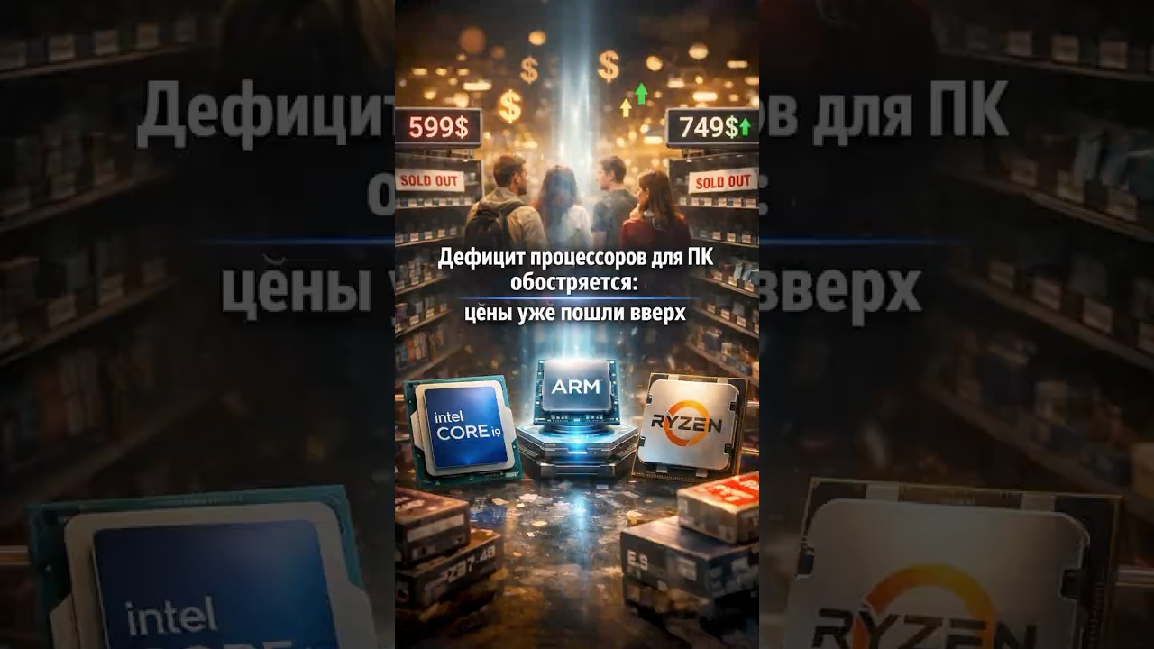 Intel и AMD не справляются: поставки CPU растянулись на месяцы