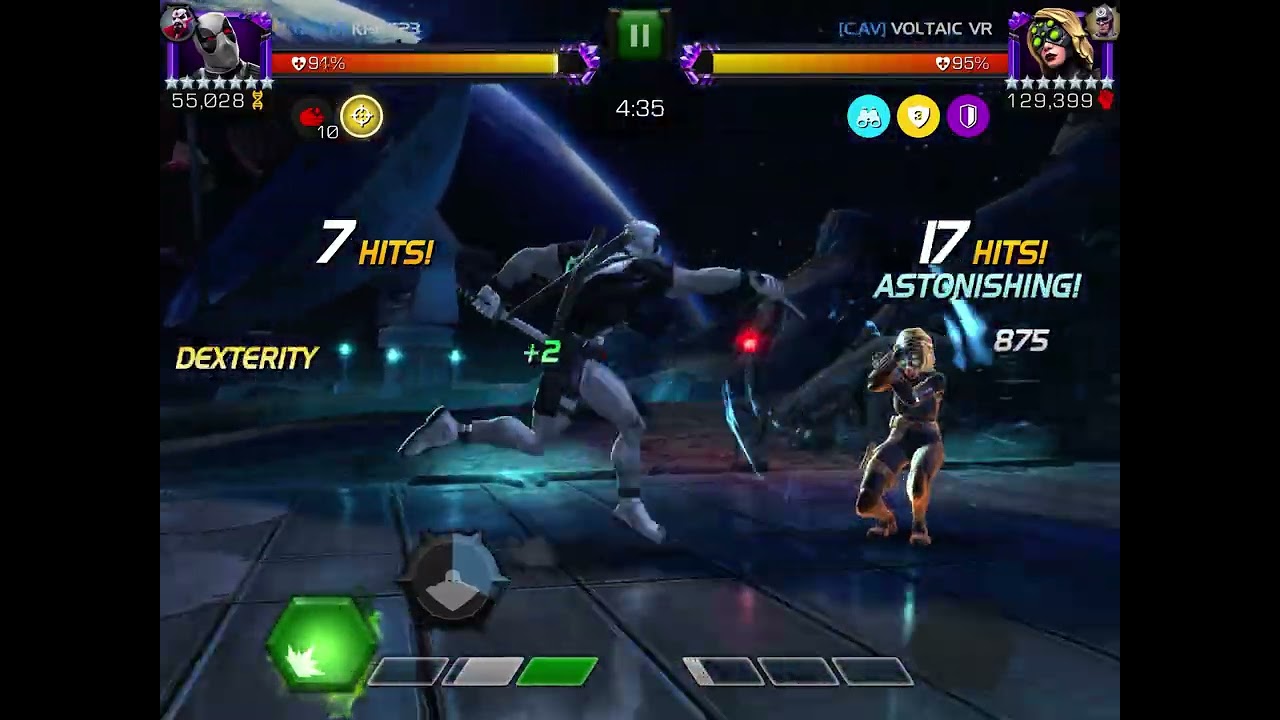 Deadpool X-Force vs Yelena Belova Node 40 Mix Master/Obstinate Charge/Ticking Soul Bomb AW S64 Mcoc