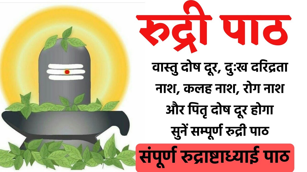 संपूर्ण रुद्राष्टाध्याई पाठ complete rudri paath #rudripaath सभी मनोकामना पूरी करने वाला रुद्री पाठ