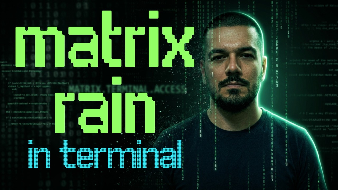 I Built the Matrix Rain Effect (And It's Surprisingly Simple)