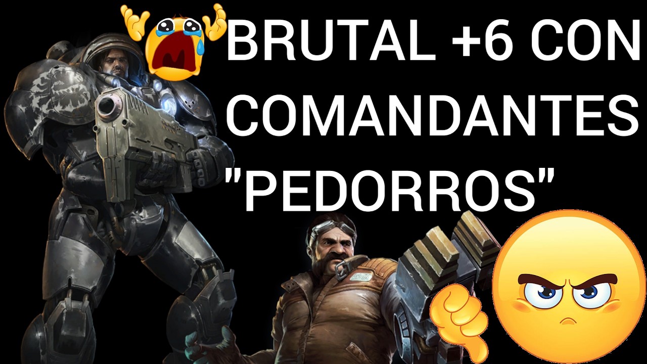 BRUTAL +6 CON COMANDANTES 