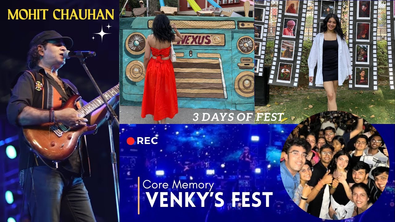 Venky’s Fest 2024💫 | Ft. Mohit Chauhan | 3 days of Dance & Music💃 | Lovisha Makhija