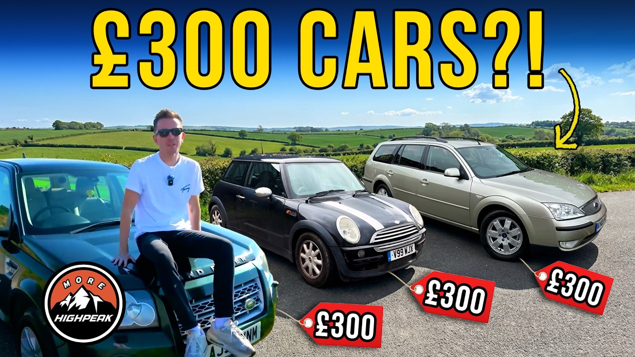 I Bought 3 of the Cheapest Cars For £300 Each! How Bad Are They