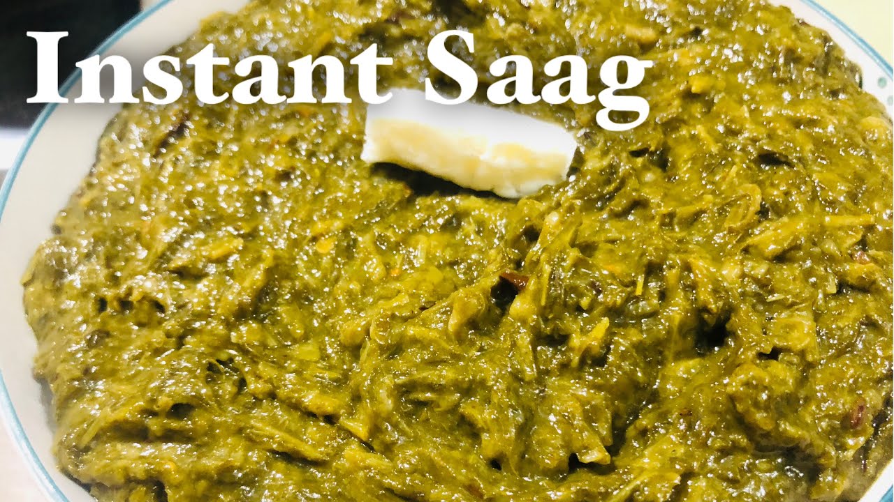 Saag Recipe - Winter Special Recipe - My Signature Food