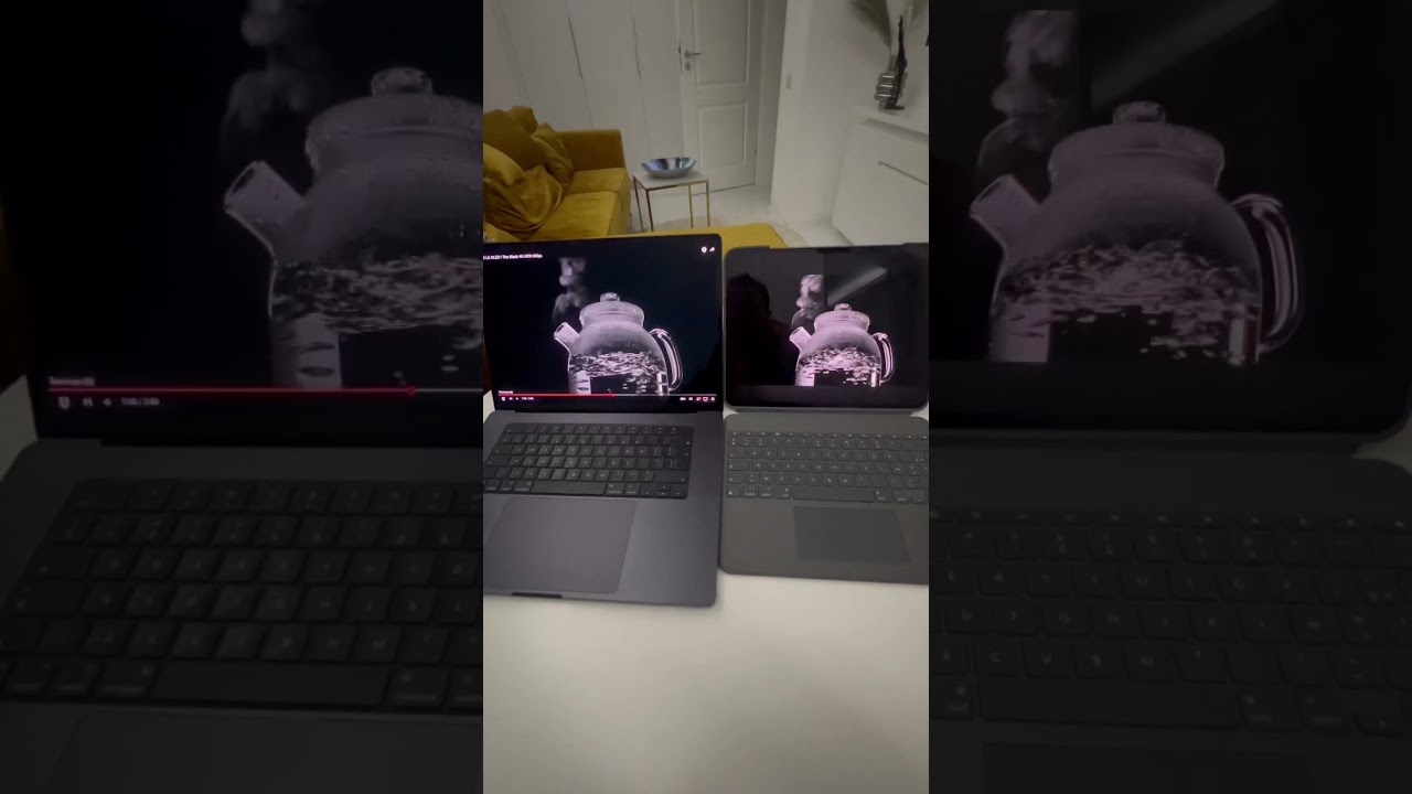 Macbook Pro 16 Liquid Retina vs Ipad Pro M4 Oled test #macbookpro #old