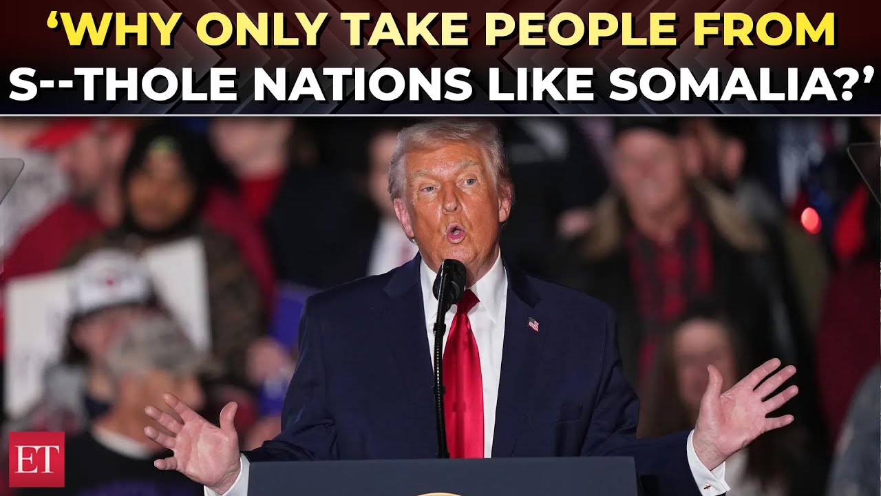 'Why only s**thole countries like Somalia?': Trump&rsquo;s fiery rant against 'third world'&nbsp;immigrants