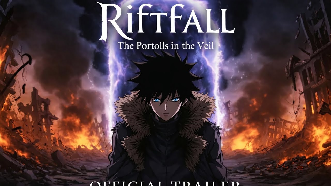 RiftFall: The Portals In The Veil Official Trailer | A Fully Made Anime With AI