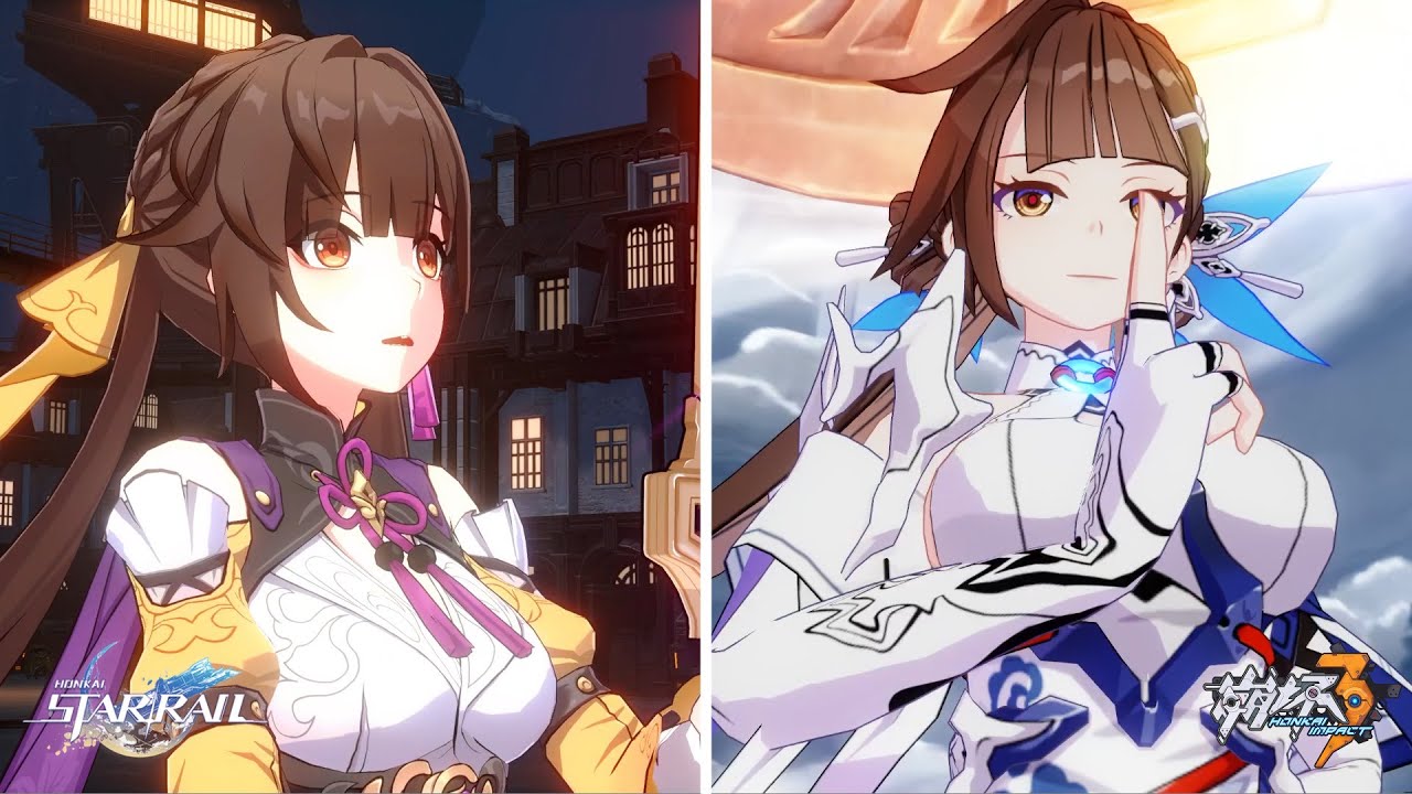 Honkai: Star Rail Sushang и Honkai Impact 3rd Sushang Burst Animations