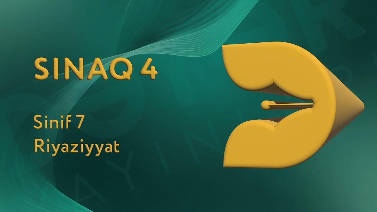 Riyaziyyat 7-ci sinif - Sınaq 4