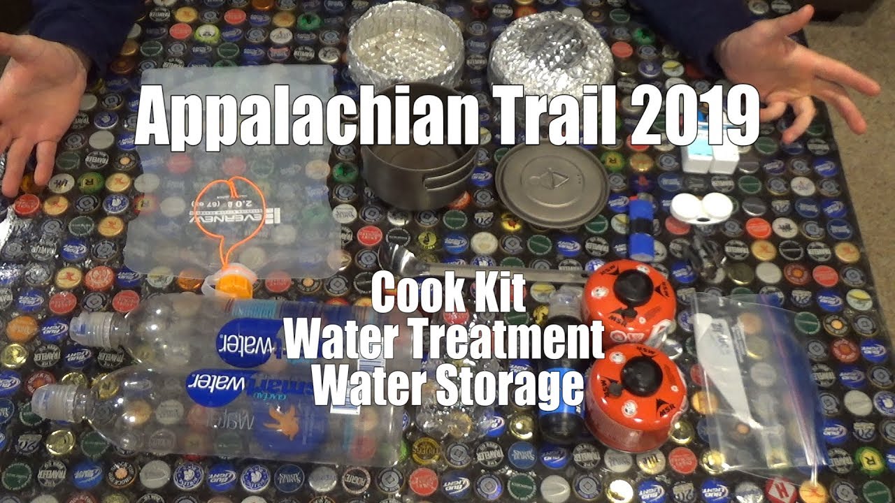 Pre Appalachian Trail Thru Hike - Cook Kit, Water Treatment and Storage
