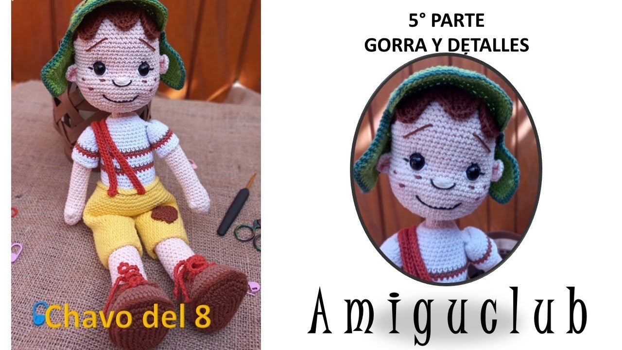 Chavo del 8 5°parte, Gorra y detalles