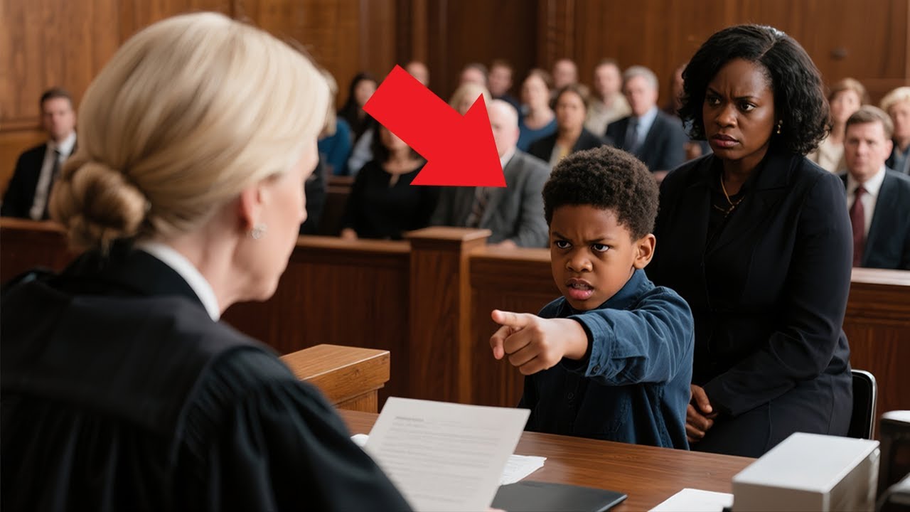 8 Year Old Black Boy Defends His Mom in Court — Stuns Judge and Everyone With His Legal Genius!