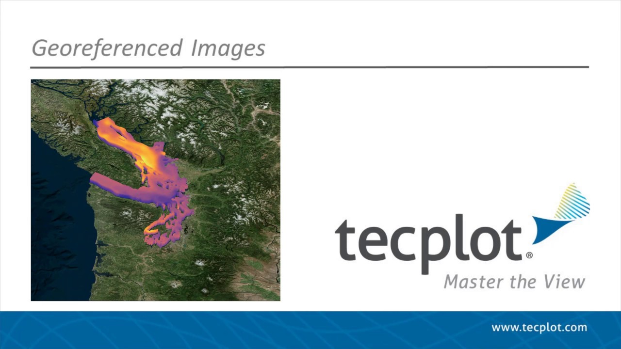 Georeferenced Images in Tecplot 360
