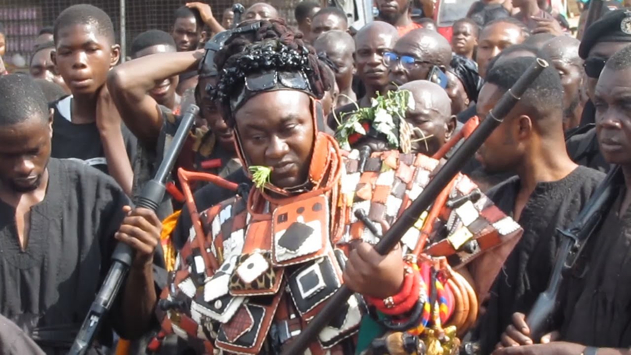 ATEBUBU PARAMOUNT CHIEF ON THE HUNT: You can't skip this if you love culture. It is called Tranee