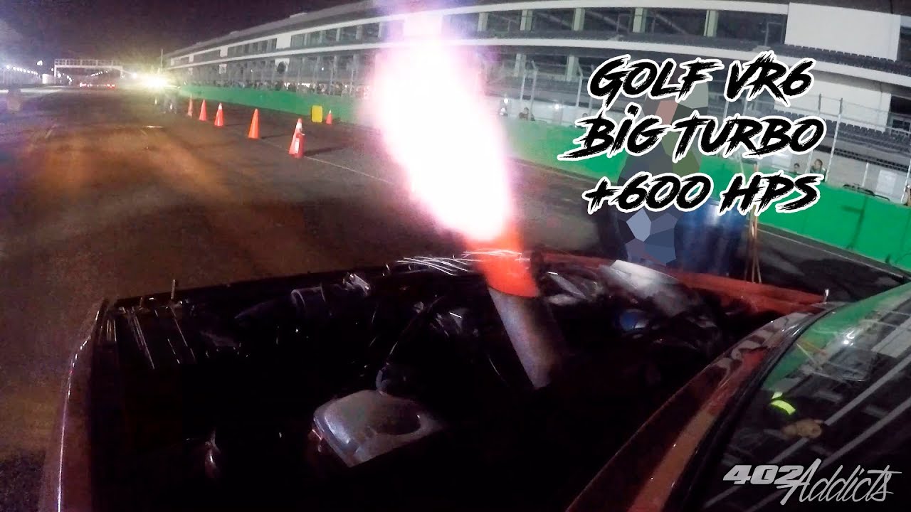 Golf VR6 Big Turbo +600hps Autodromo Hermanos Roriguez