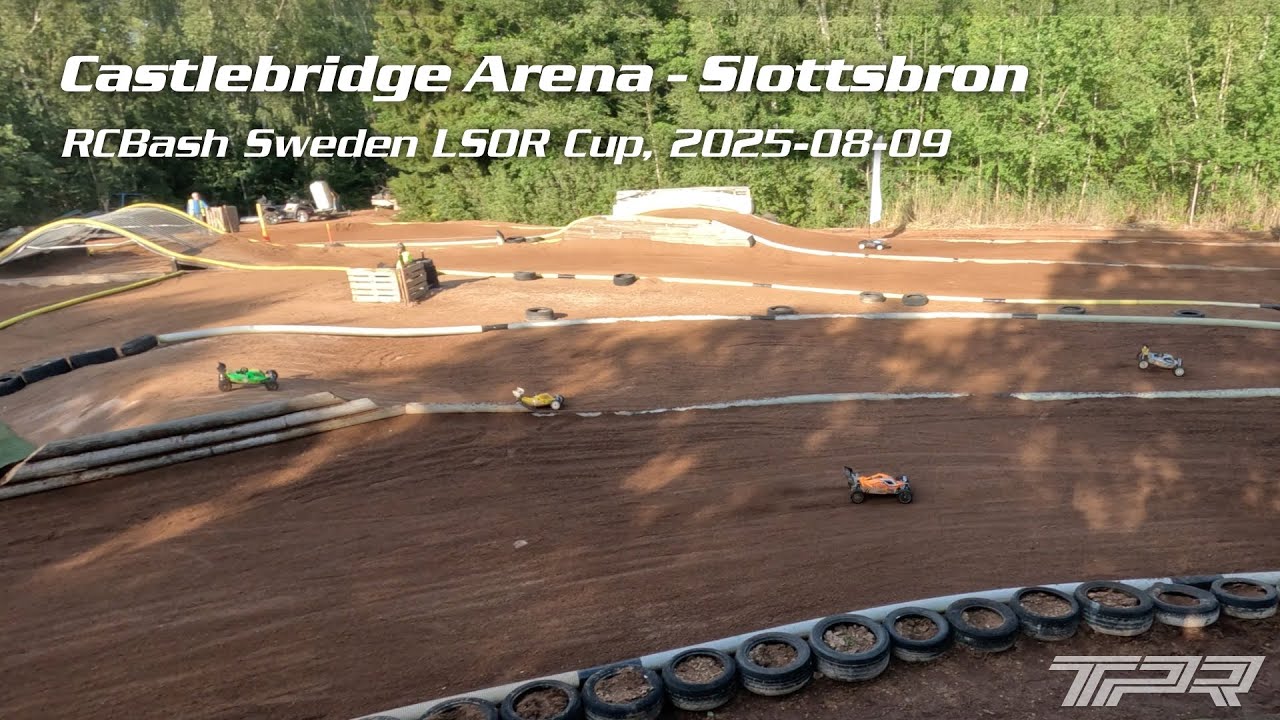 Castle Bridge Arena, Slottsbron, RCBash Sweden LSOR Cup #4 4wd-final 2025-08-09
