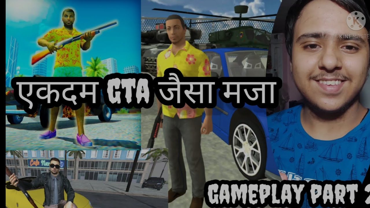 real gangster crime gameplay || real gangster crime game update || एकदम gta जैसा मजा