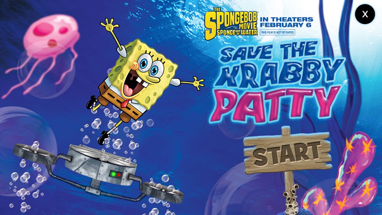 SpongeBob The Movie: Save The Krabby Patty (High-Score Gameplay)