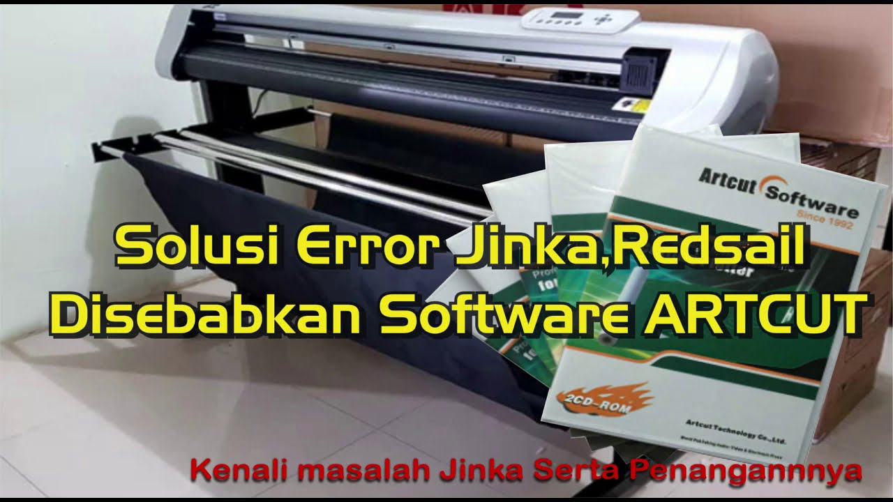 Solusi Error Mesin Cutting Plotter Jinka, Redsail