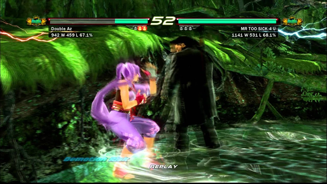 Tekken 6~ Miguel (MR TOO SICK 4 U) vs.  Asuka (Double Az) HD