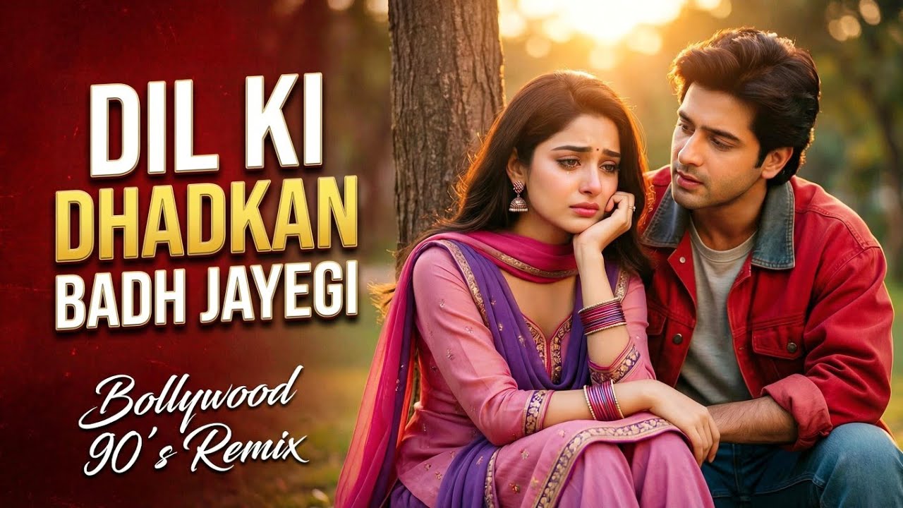 Dil Ki Dhadkan Badh Jayegi | New Hindi Sad Romantic Love Song 2025 Bollywood Evergreen 90s Love Song