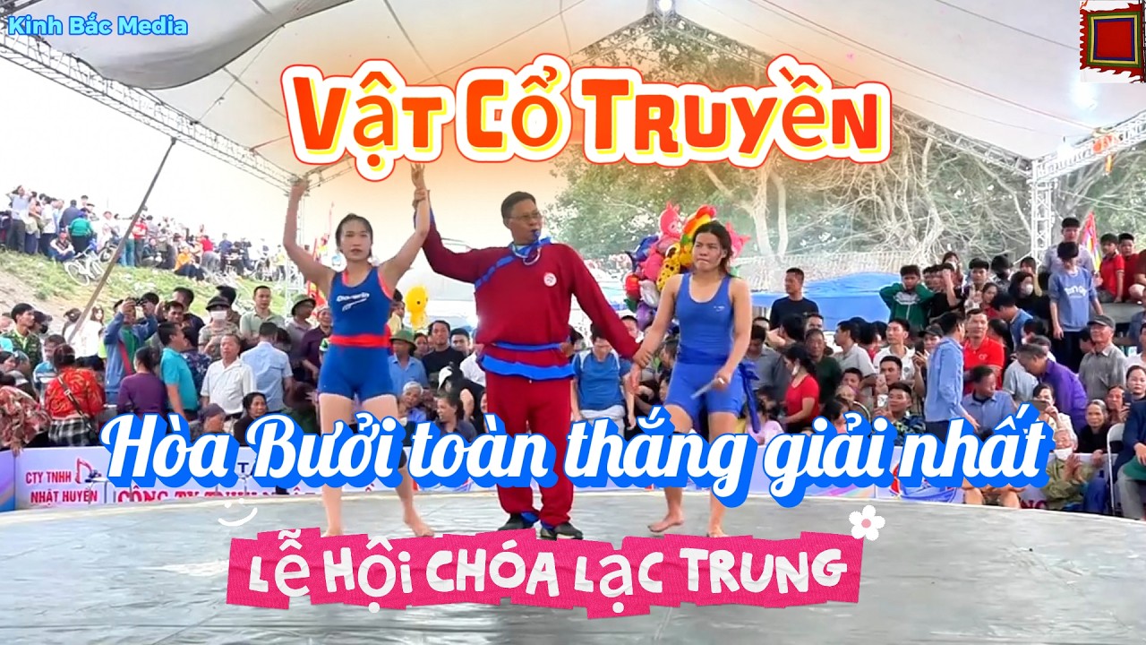 Giải Nhất Nữ - Hòa Bưởi Toàn Thắng Lễ Hội Chóa Lạc Trung