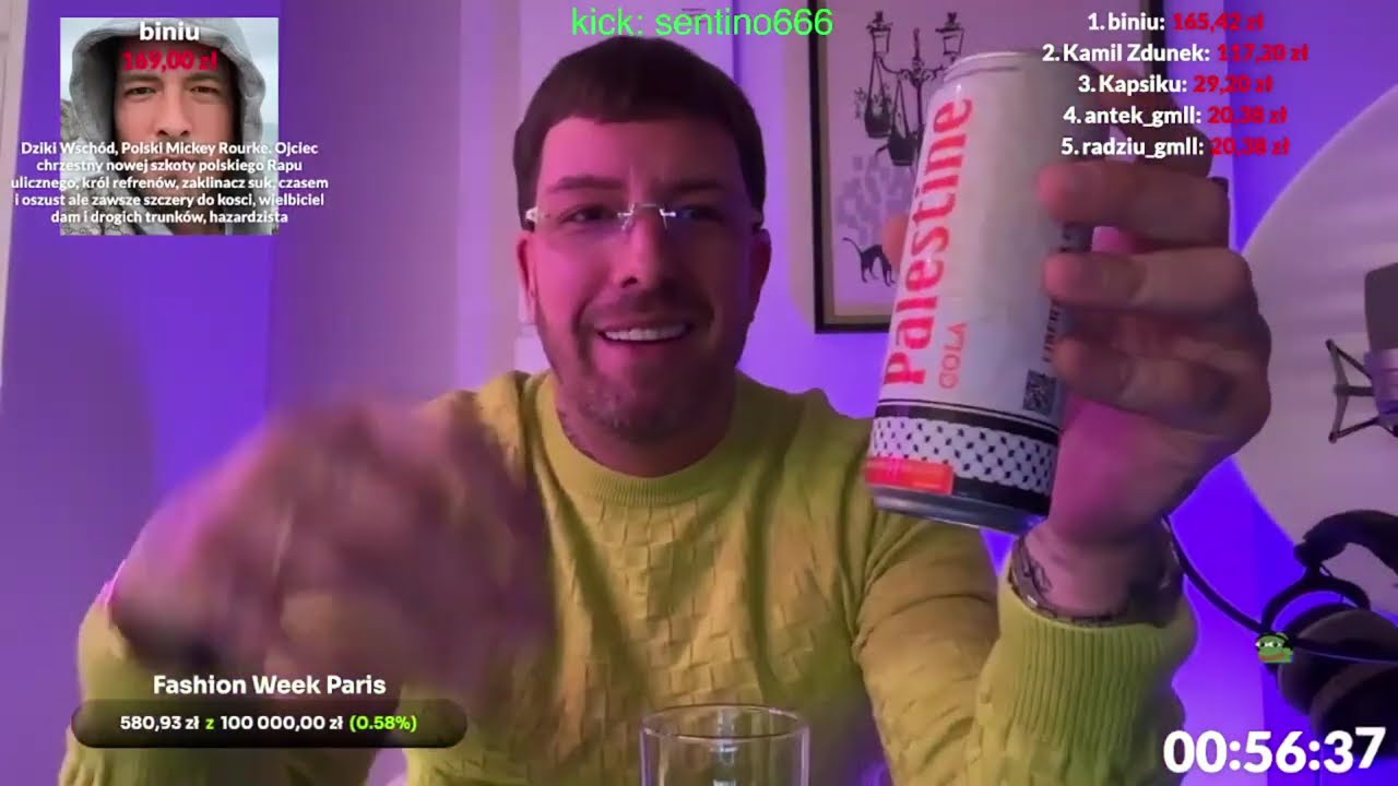 SENTINO PIERWSZY STREAM NA KICKU (SNIPPETY, OCENIANIE NUT, MALIK MONTANA, DIHO, KAZ BAŁAGANE, GM2L)