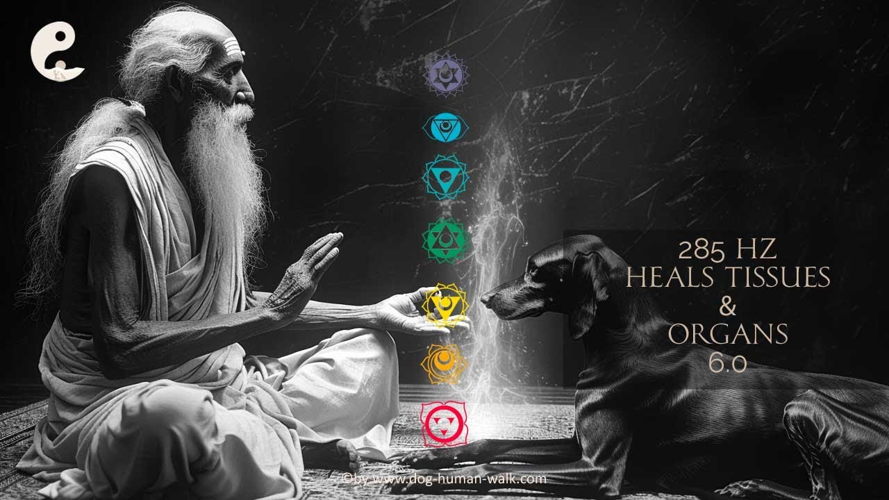 Hunde unterst&uuml;tzen #heilung von Gewebe & Organen mit 285 Hz #entspannungsmusikhund Meditation 6.0