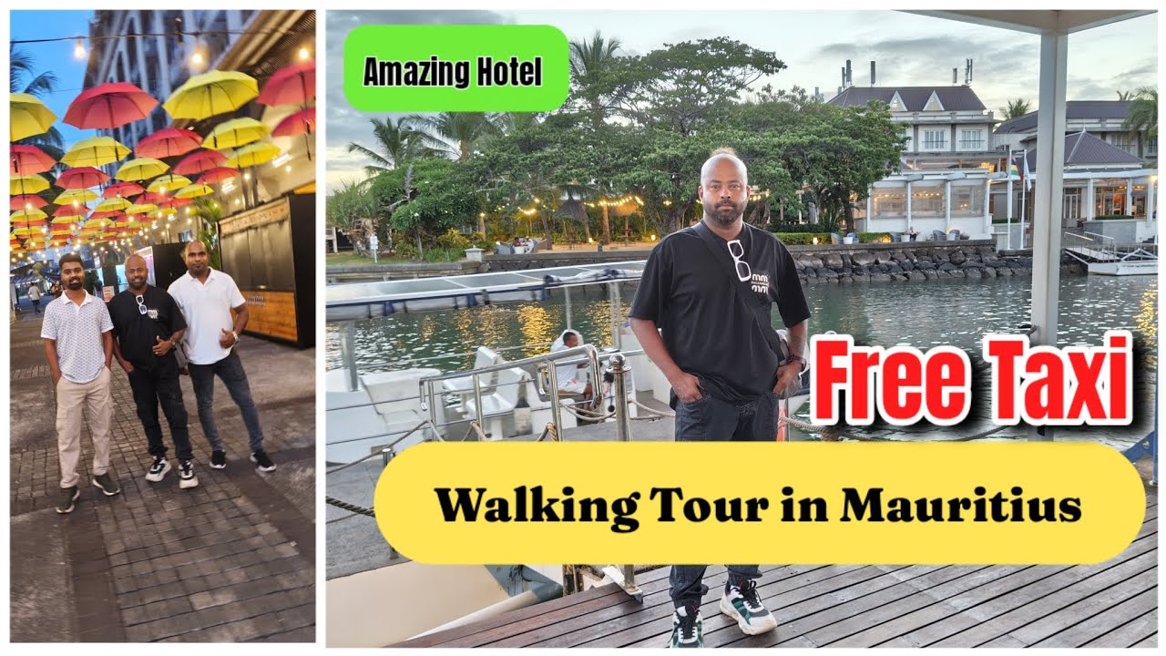Бесплатное такси от отеля / Пешеходная экскурсия по Маврикию #goanvlogger #konkanivlogger #mauritius