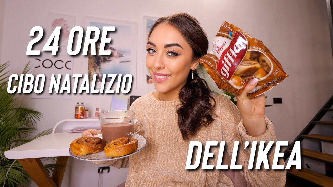 ❄️☃️ MANGIO SOLO IL CIBO NATALIZIO IKEA PER 24 ORE🎄🎅🏼
