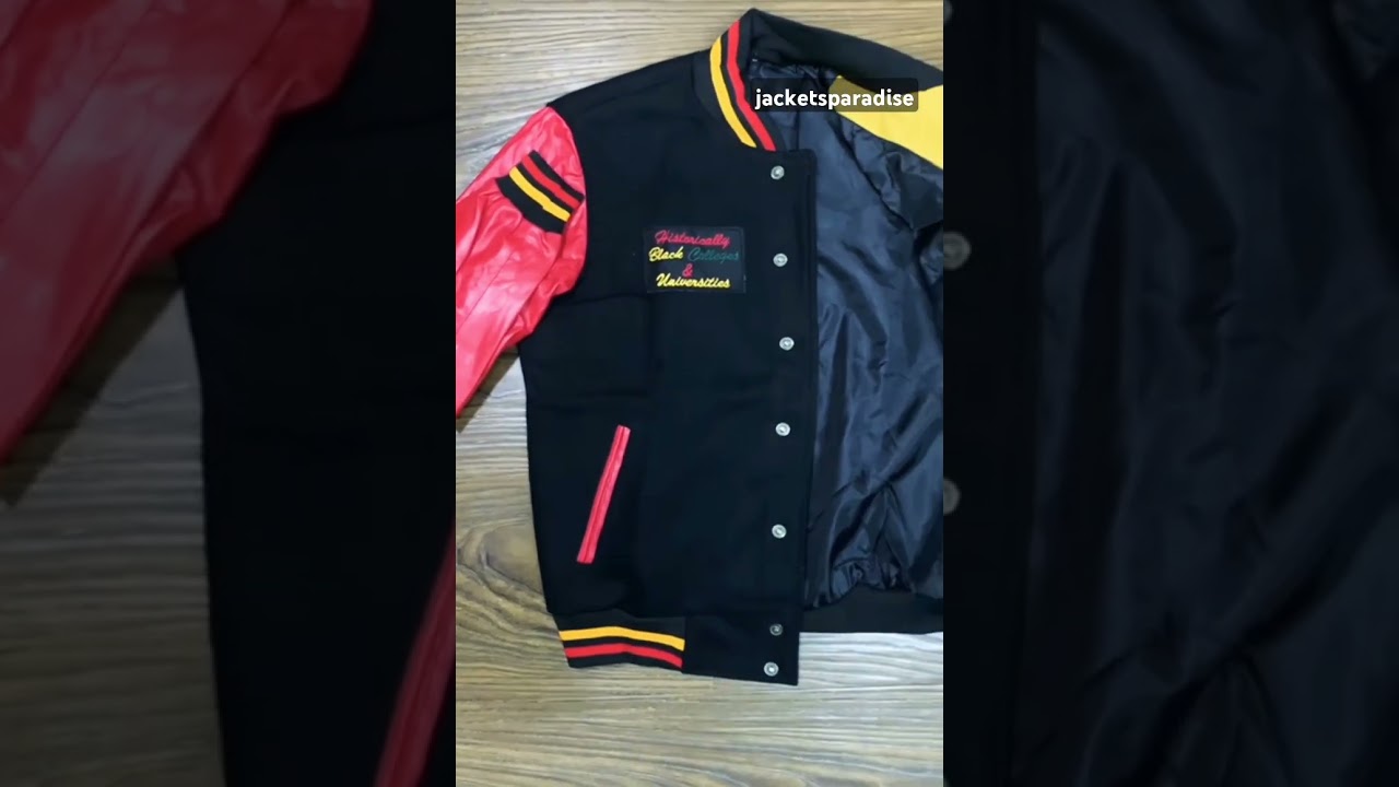 HBCU Pride Black Colleges Varsity Jacket #jacket #popular #reels #viral #video #varsity #fashion