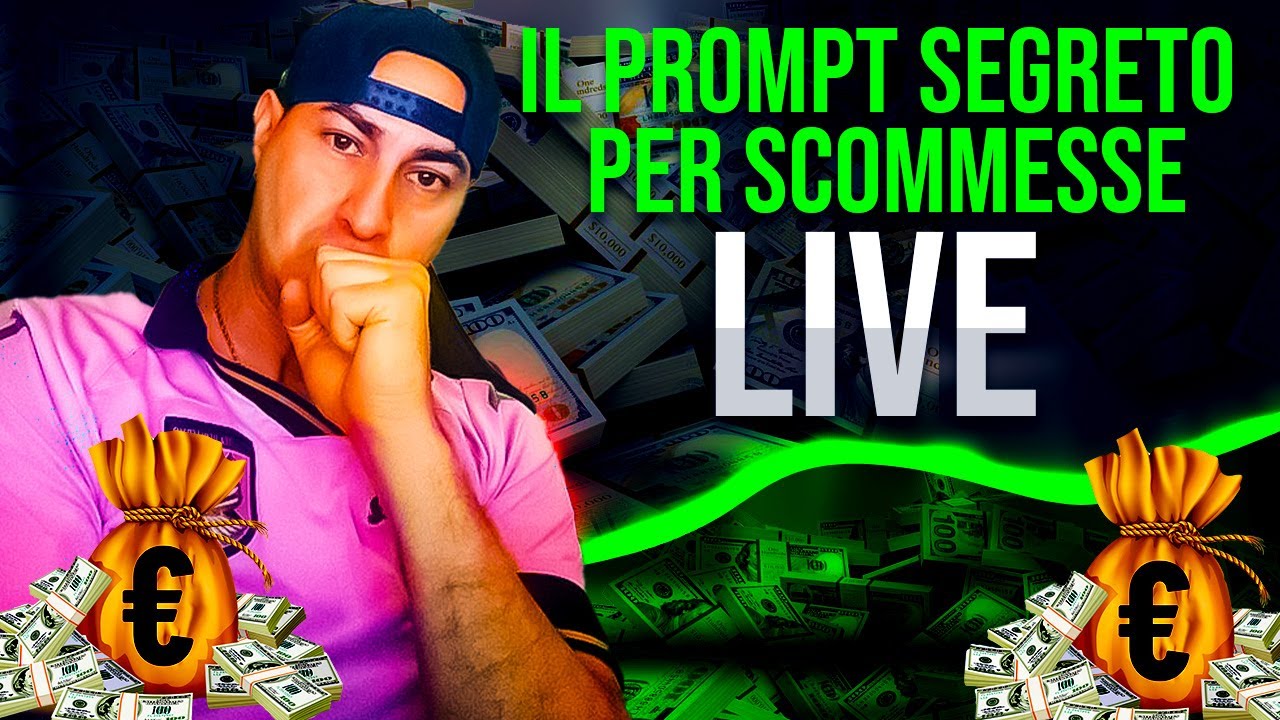 Guadagnare con le Scommesse Live | Metodo Vincente con ChatGPT per Fare Soldi Online